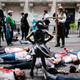 'We're Here': Extinction Rebellion Bloodies New York as Part of Global Week of Protests